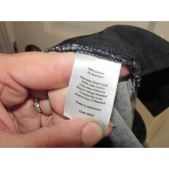 Talbots Women's Heritage Blue Mid Rise Straight Leg Denim Jeans Size 8 - Picture 9 of 9